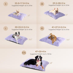 EHEYCIGA Dog Bed anti-slip bottom keeps the bed secure during playtime.