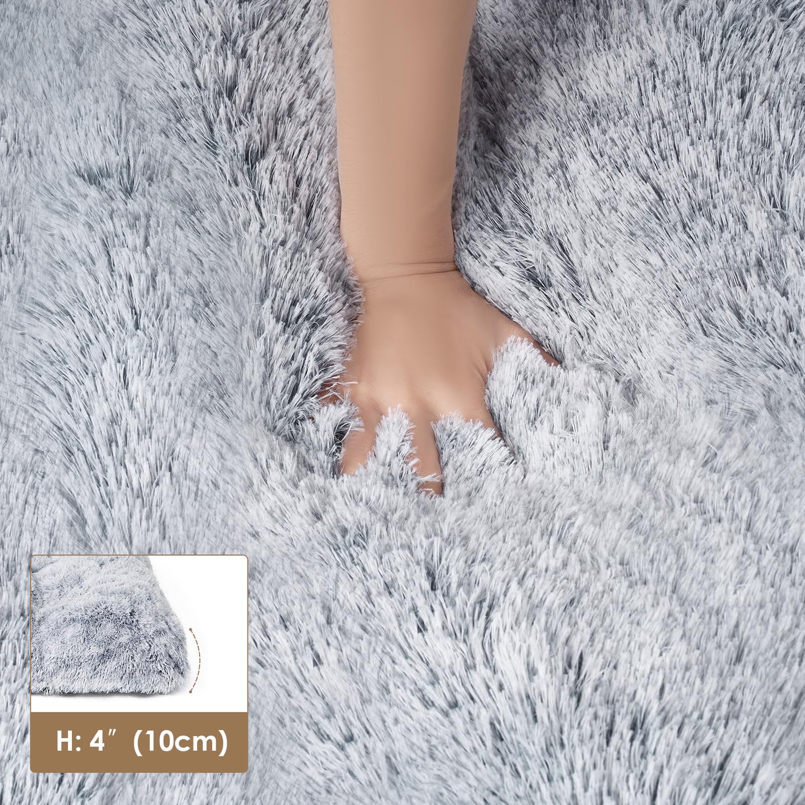 EHEYCIGA crate bed breathable filling close-up highlighting softness