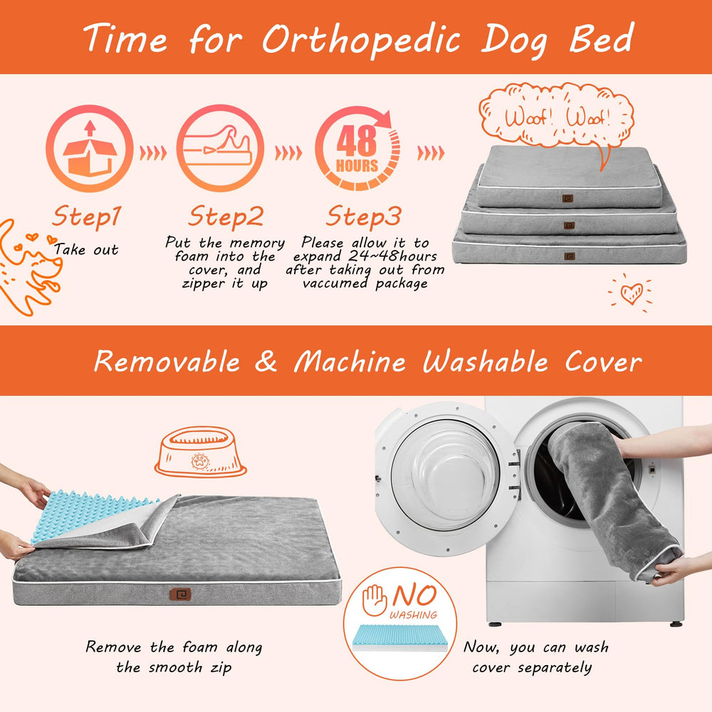 EHEYCIGA dog bed suitable for indoor and outdoor resting