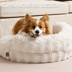 EHEYCIGA large dog bed features non-slip base for stable lounging.
