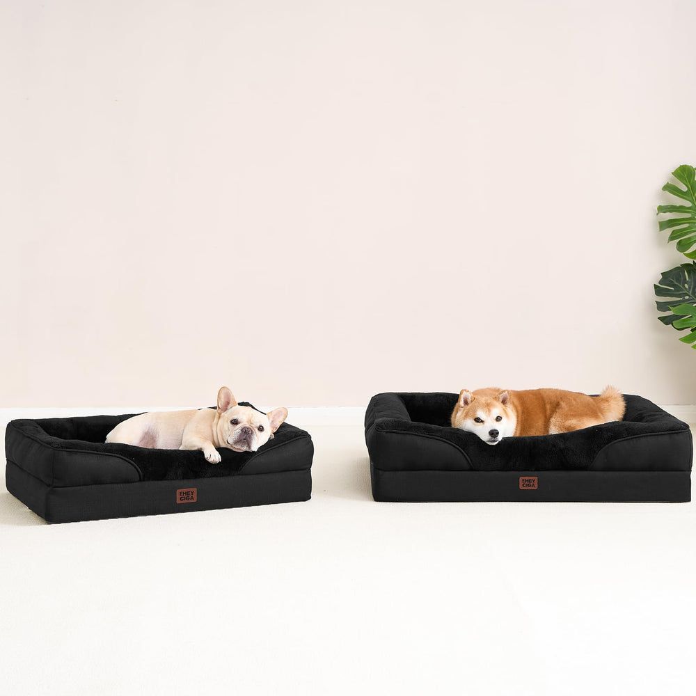 EHEYCIGA dog sleep corner creates a cozy nook.