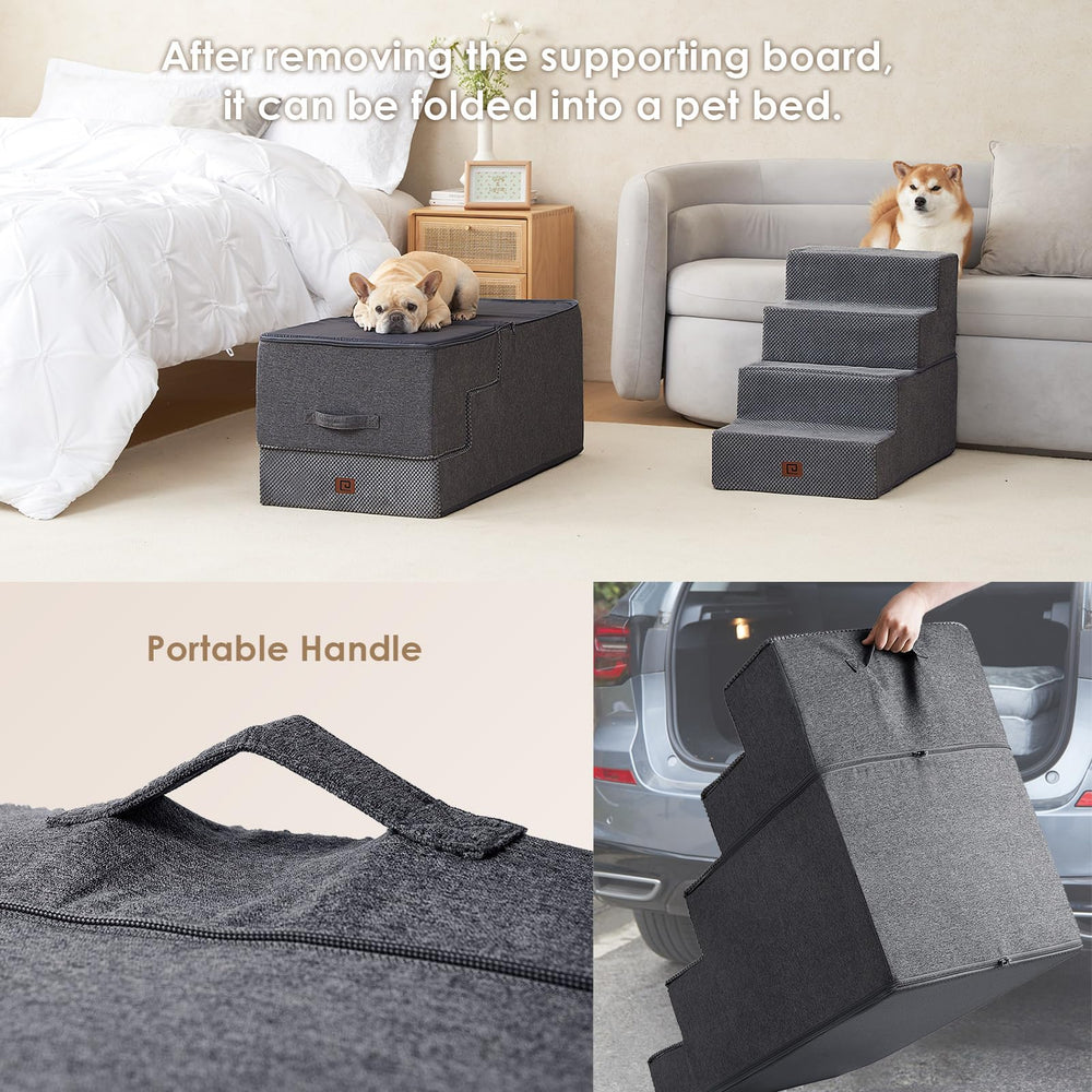 EHEYCIGA dog stairs compatible with sofas and mid-height beds.