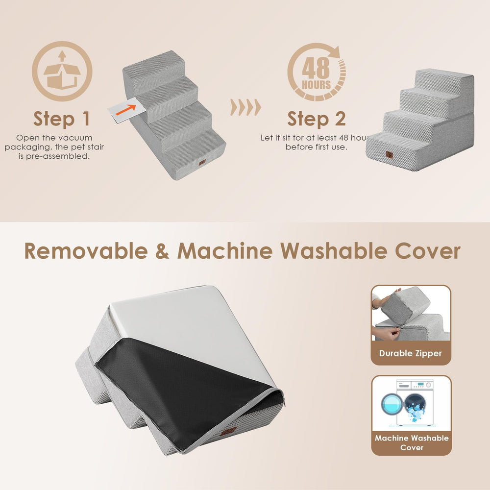 EHEYCIGA foam expands after unboxing for full stability.