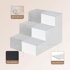 EHEYCIGA Dog Stairs folded to form a cozy bed