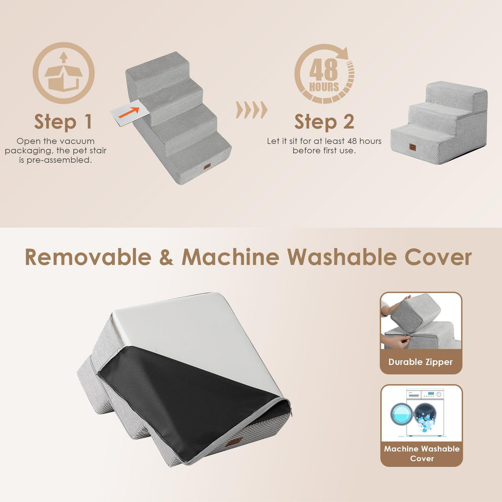 EHEYCIGA stairs feature non-slip surface for stable climbs