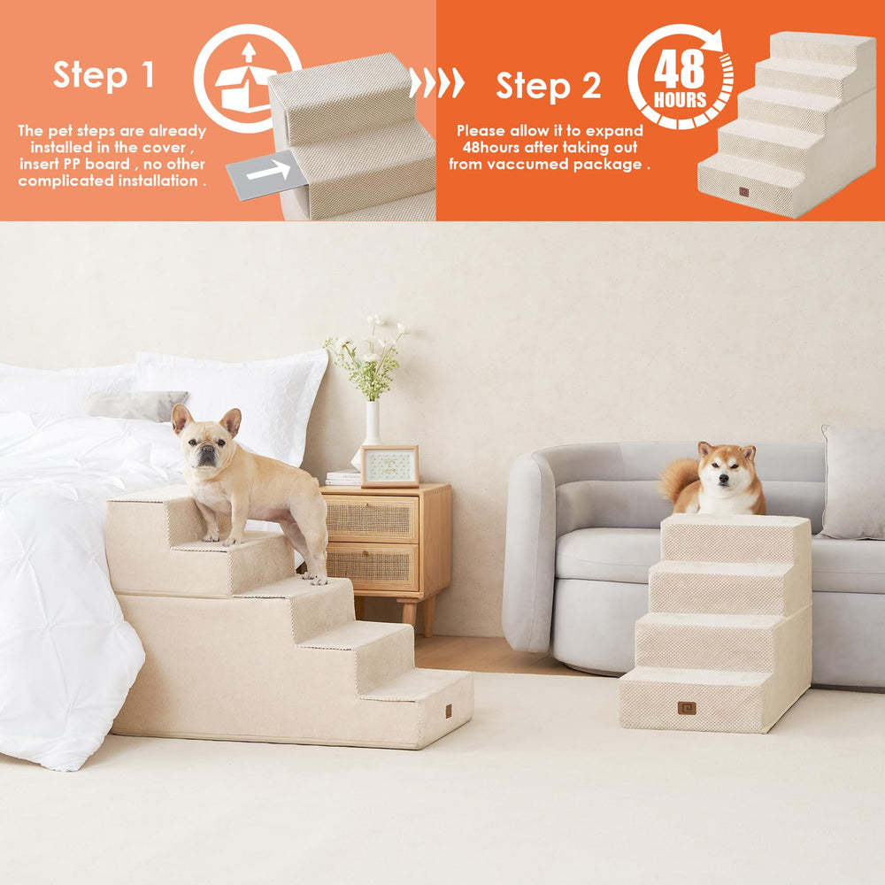 EHEYCIGA is ideal for small dogs and cats needing gentle elevation.