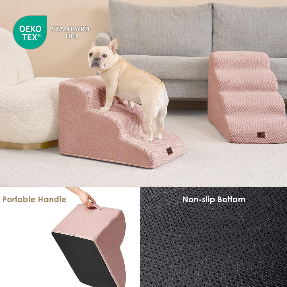 EHEYCIGA dusty pink removable fleece cover for easy cleaning