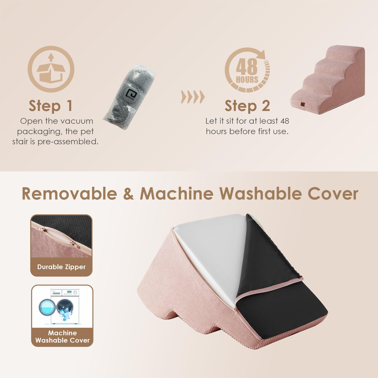 EHEYCIGA edge-aligned design supports safe bed access