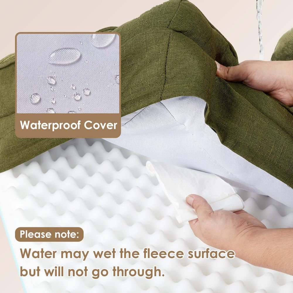 EHEYCIGA egg-crate-foam-support emphasizes comfortable contouring and airflow.