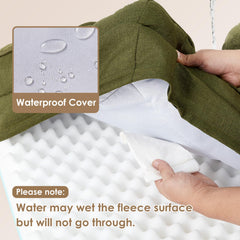 EHEYCIGA egg-crate-foam-support emphasizes comfortable contouring and airflow.