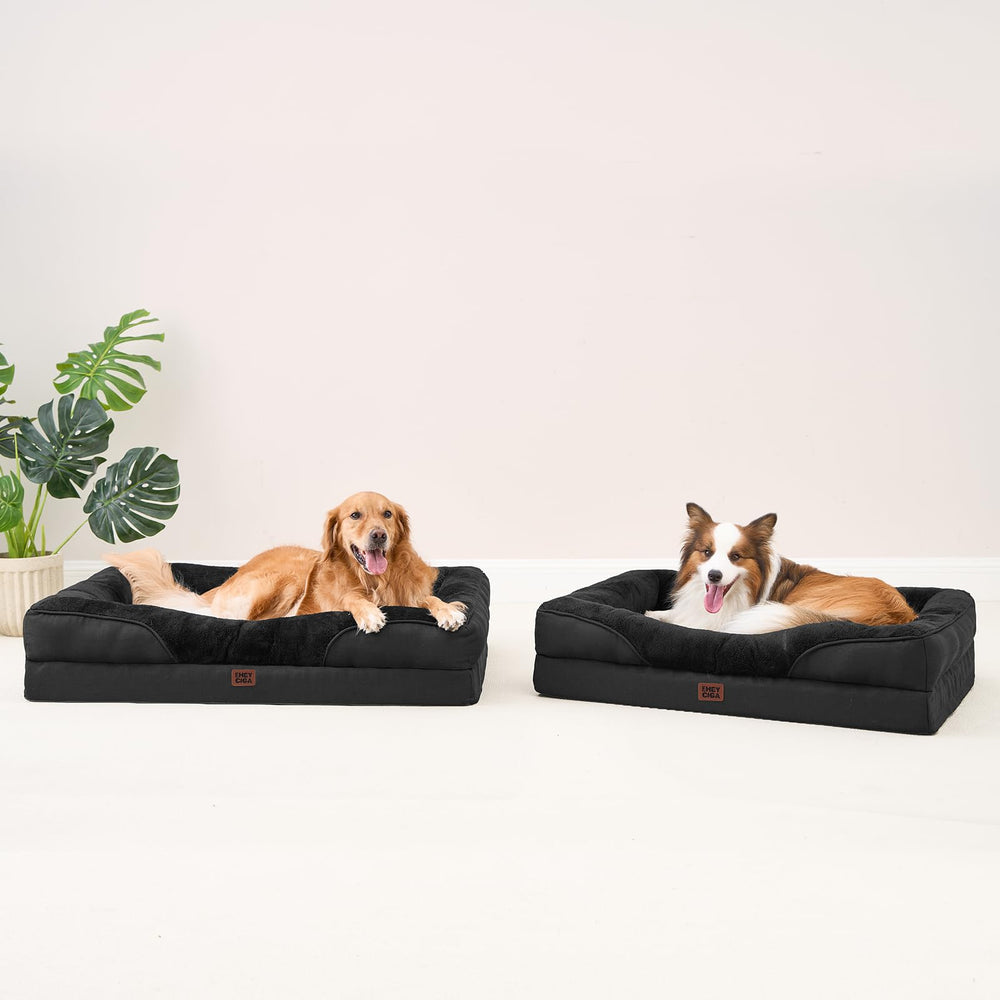 EHEYCIGA full bed in room setup for calm pet space.