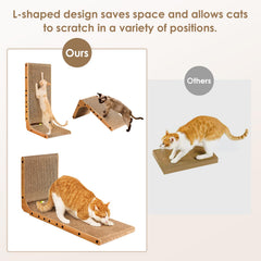 EHEYCIGA L-shape design placed against wall to protect furniture.