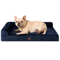 EHEYCIGA L-shaped design close-up enhances neck and head support for restful sleep.
