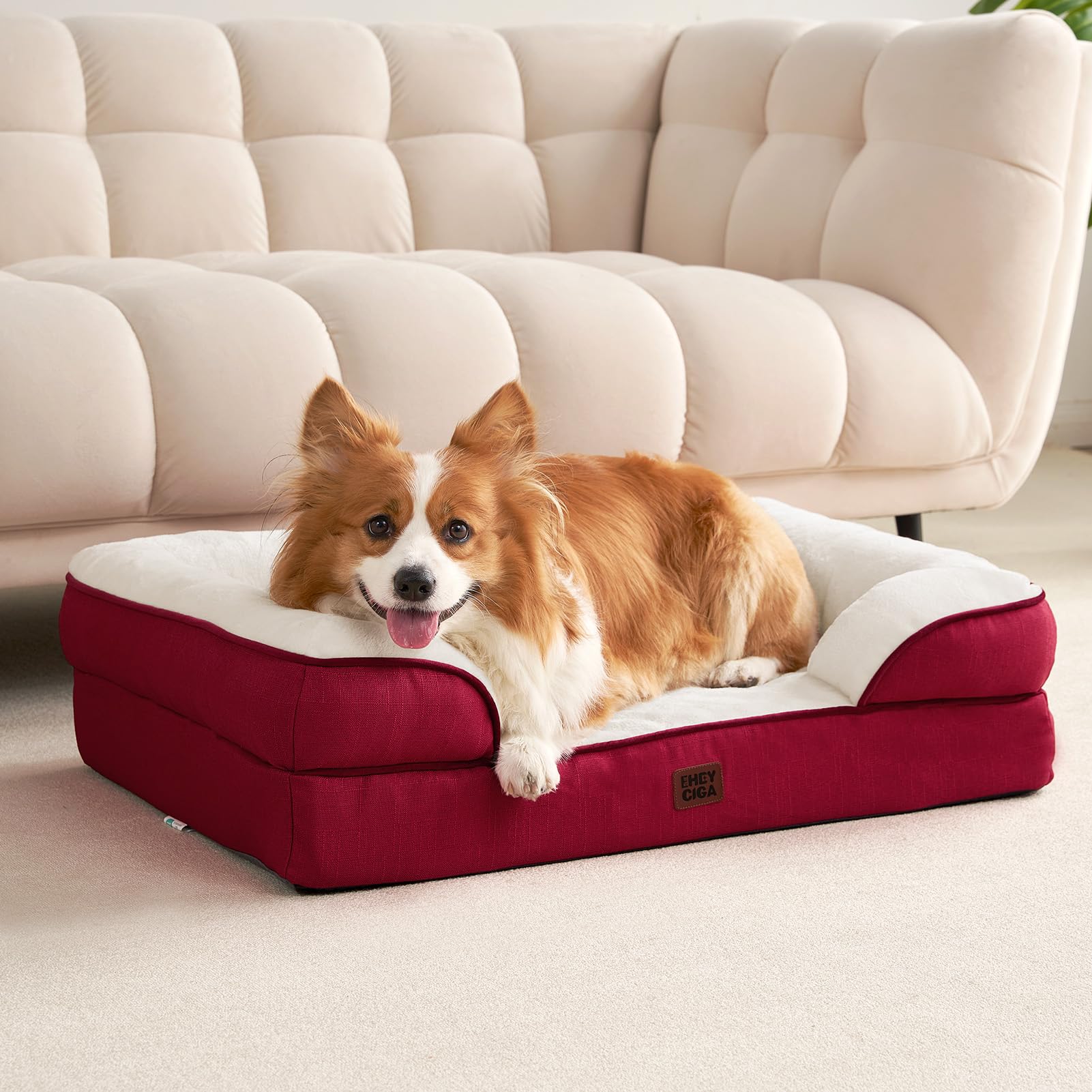 EHEYCIGA large bed sizing for big breeds including extra large options