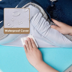 EHEYCIGA memory foam and egg-crate layer provide even support