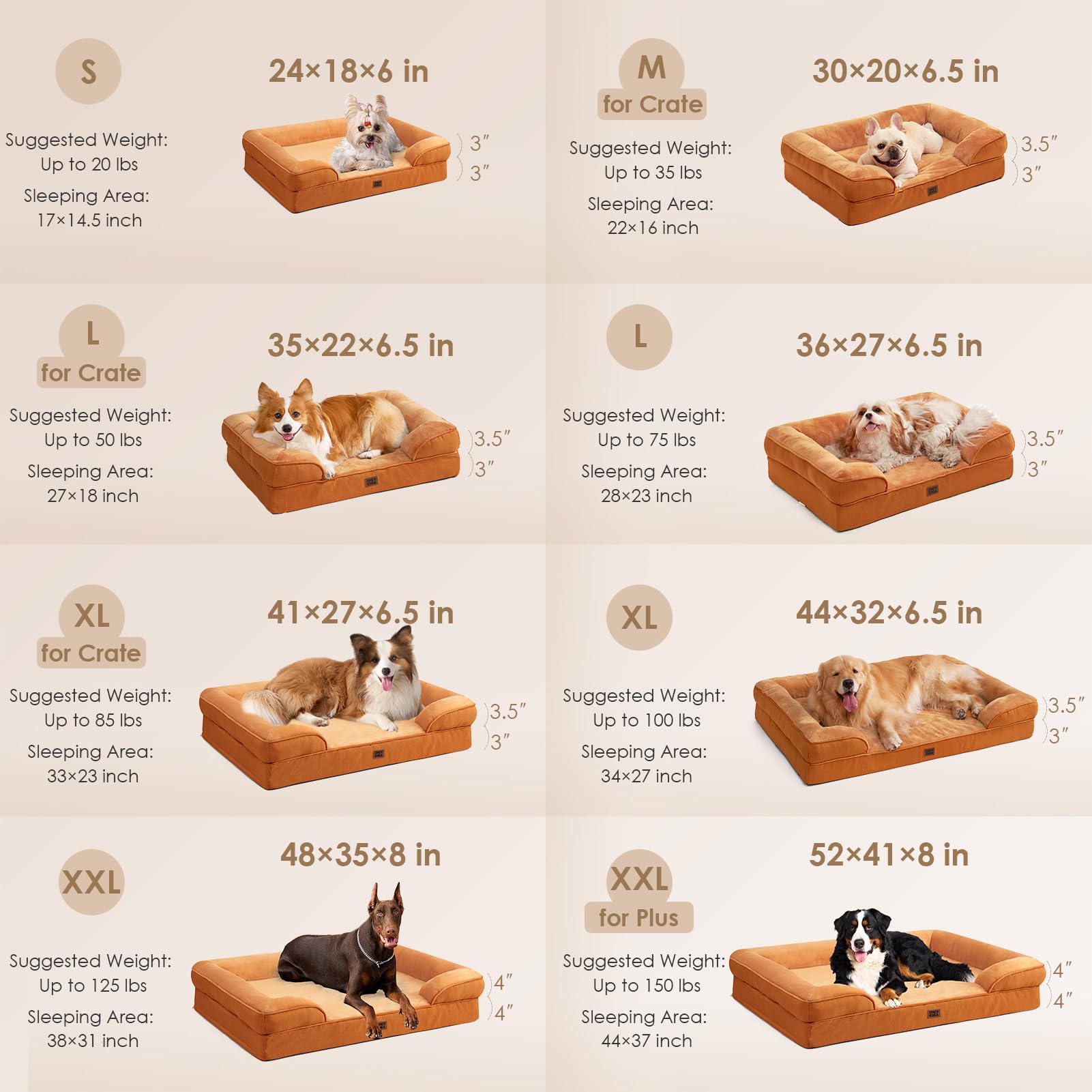 EHEYCIGA memory foam egg crate bed showcases pressure-relieving support for joints.