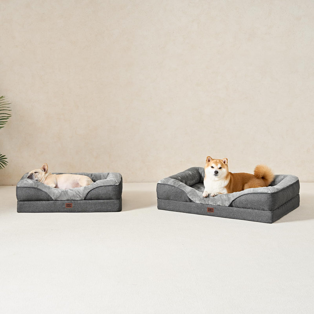 EHEYCIGA easy-care with machine-washable cover and foam-not-washable core.