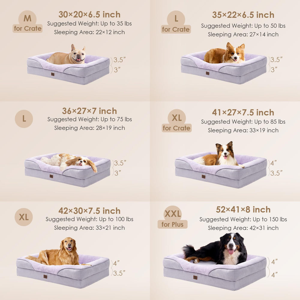 EHEYCIGA memory foam detail with egg crate foam for balanced support.