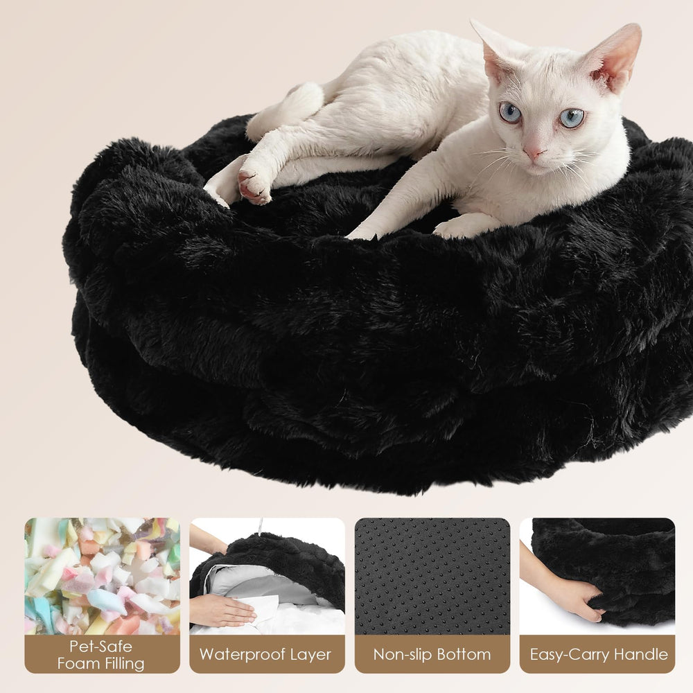EHEYCIGA non-slip-base keeps bed steady on slick floors during play.