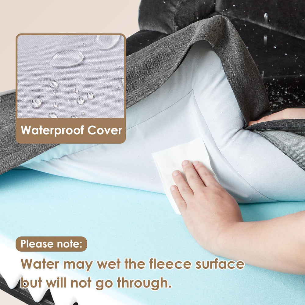 EHEYCIGA non-slip bottom detail illustrating stable placement during play