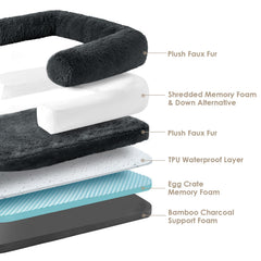 EHEYCIGA non-slip-bottom-detail; keeps bed stable on slick floors.