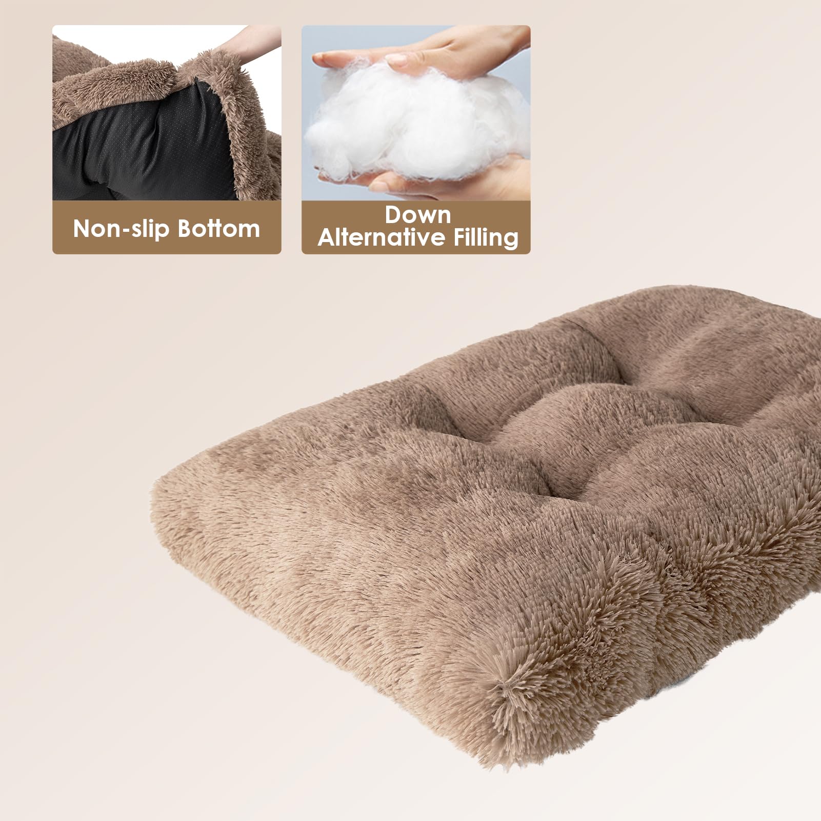 EHEYCIGA non-slip bottom feature keeps the bed in place during activity.