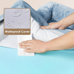 EHEYCIGA orthopedic bed egg-crate foam layer for pressure relief