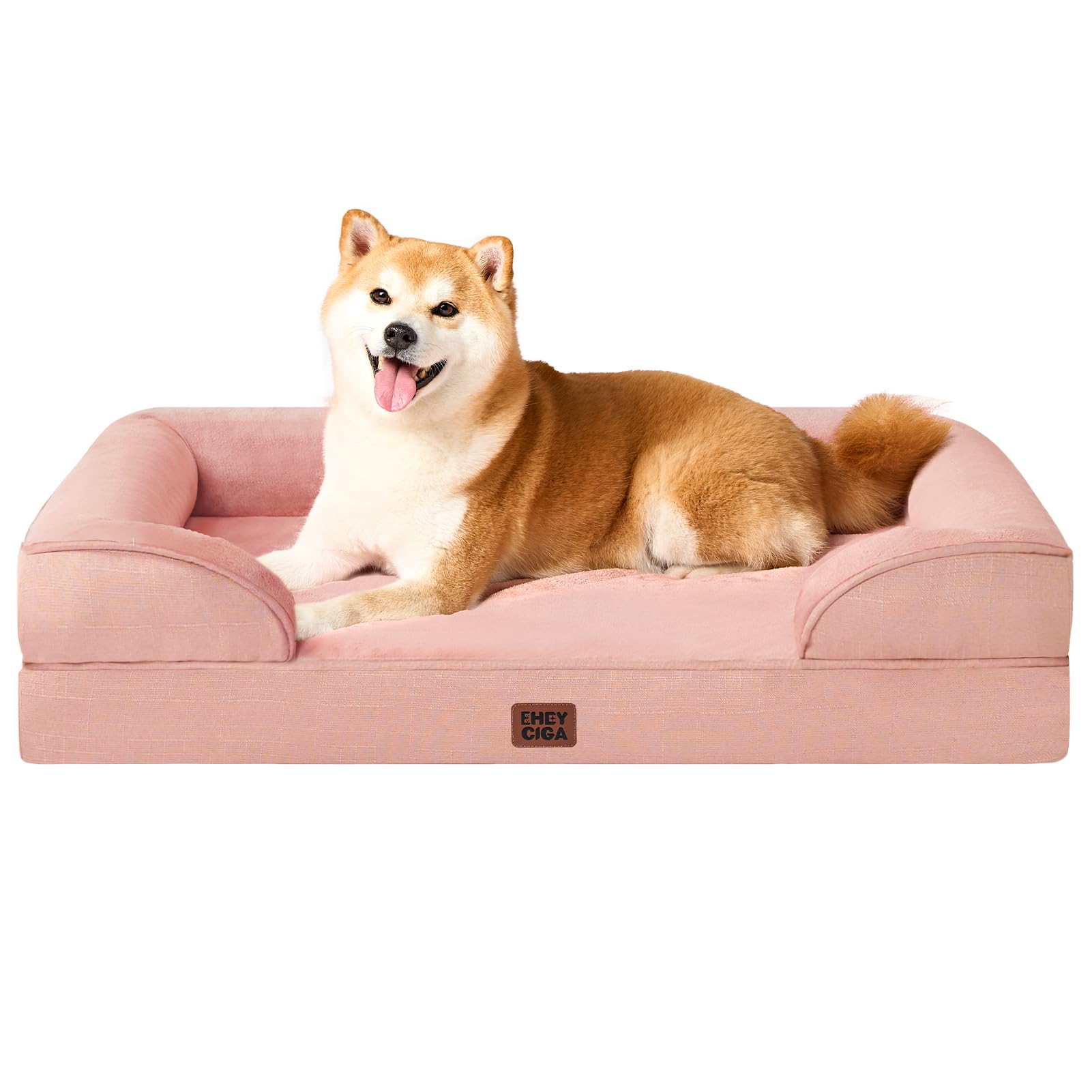 EHEYCIGA orthopedic bed memory foam close-up for joint-supporting comfort