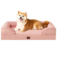 EHEYCIGA orthopedic bed memory foam close-up for joint-supporting comfort