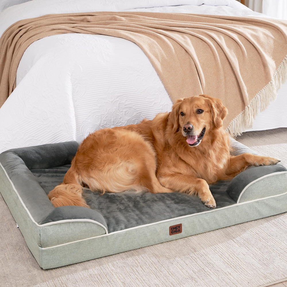 EHEYCIGA bed expands to full size after unpacking for comfy setup.