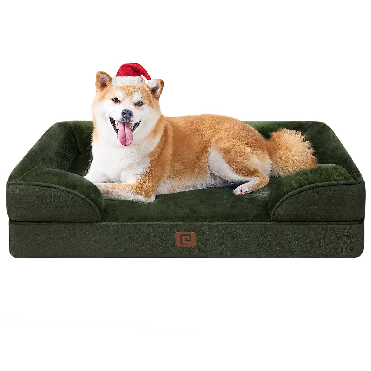EHEYCIGA orthopedic dog bed with large memory foam for joint-supportive comfort