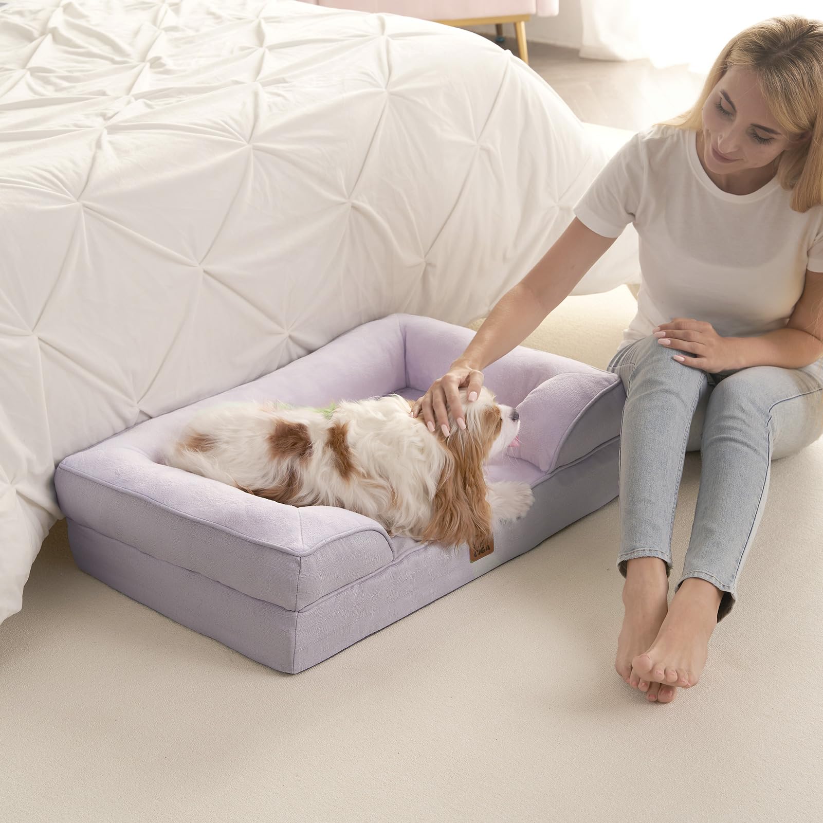 EHEYCIGA machine-washable cover for quick cleanup.