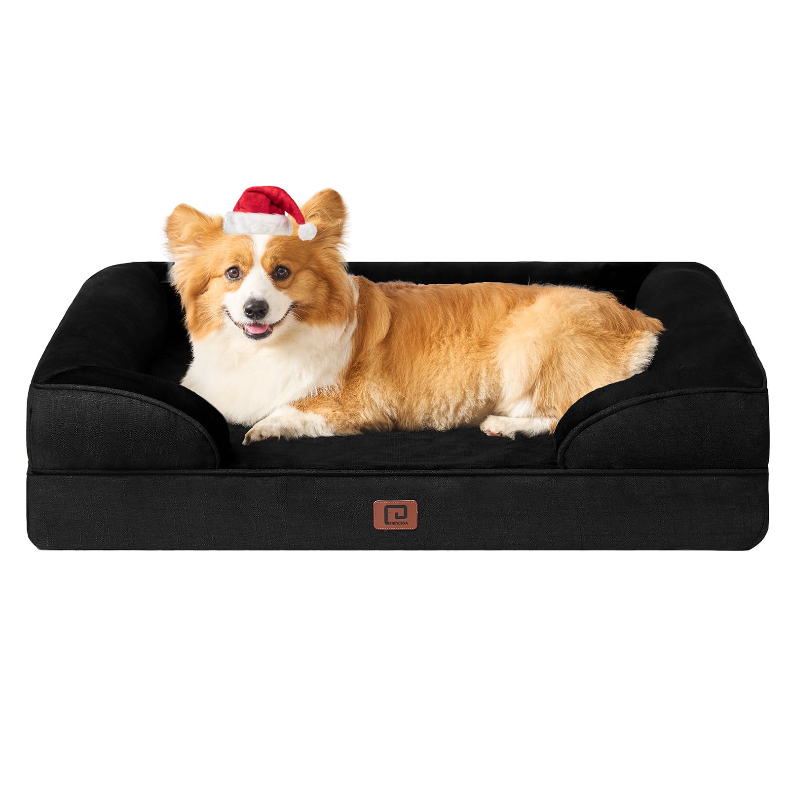 EHEYCIGA orthopedic-dog-bed memory foam image showing targeted joint support for large dogs