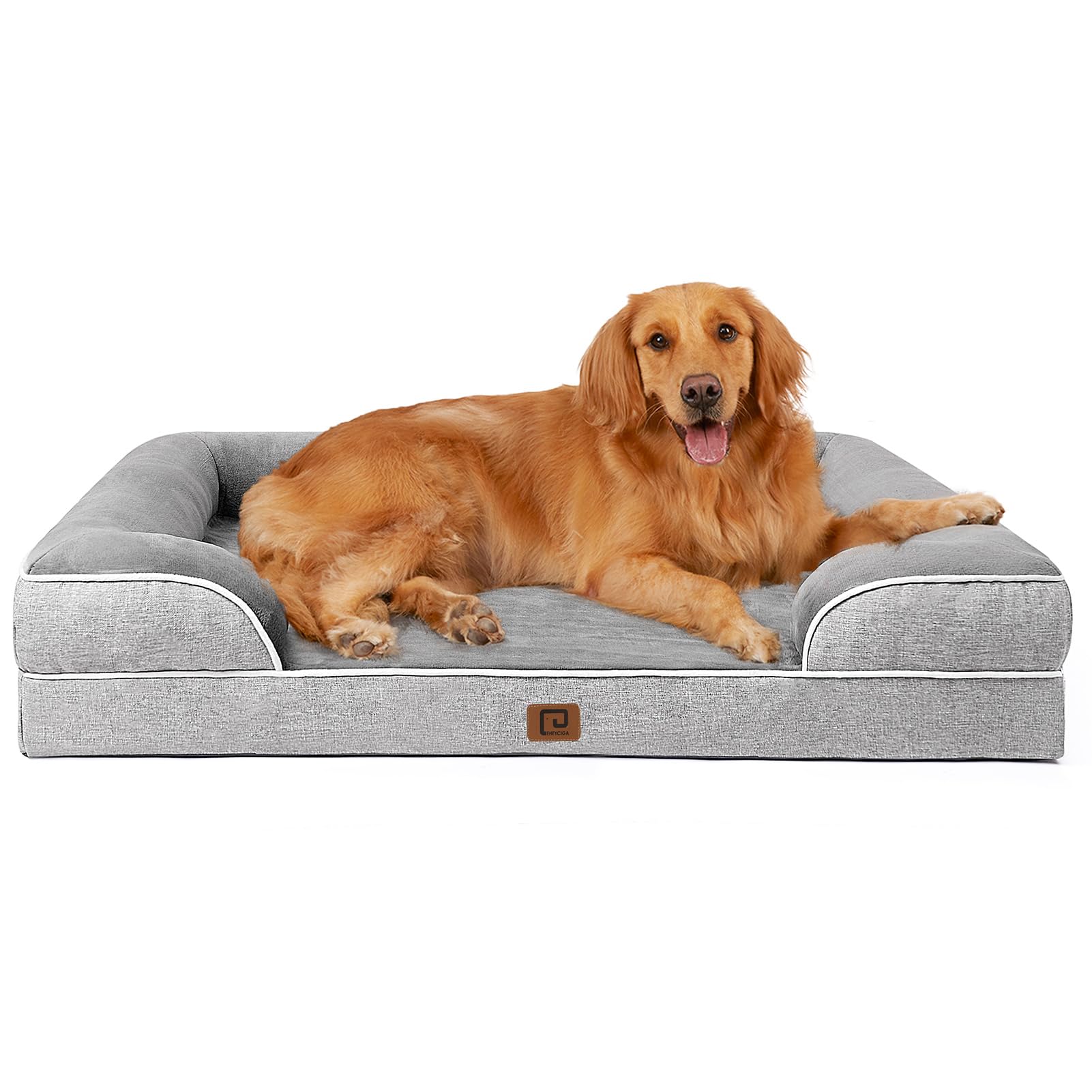 EHEYCIGA orthopedic dog bed memory-foam for joint comfort and support