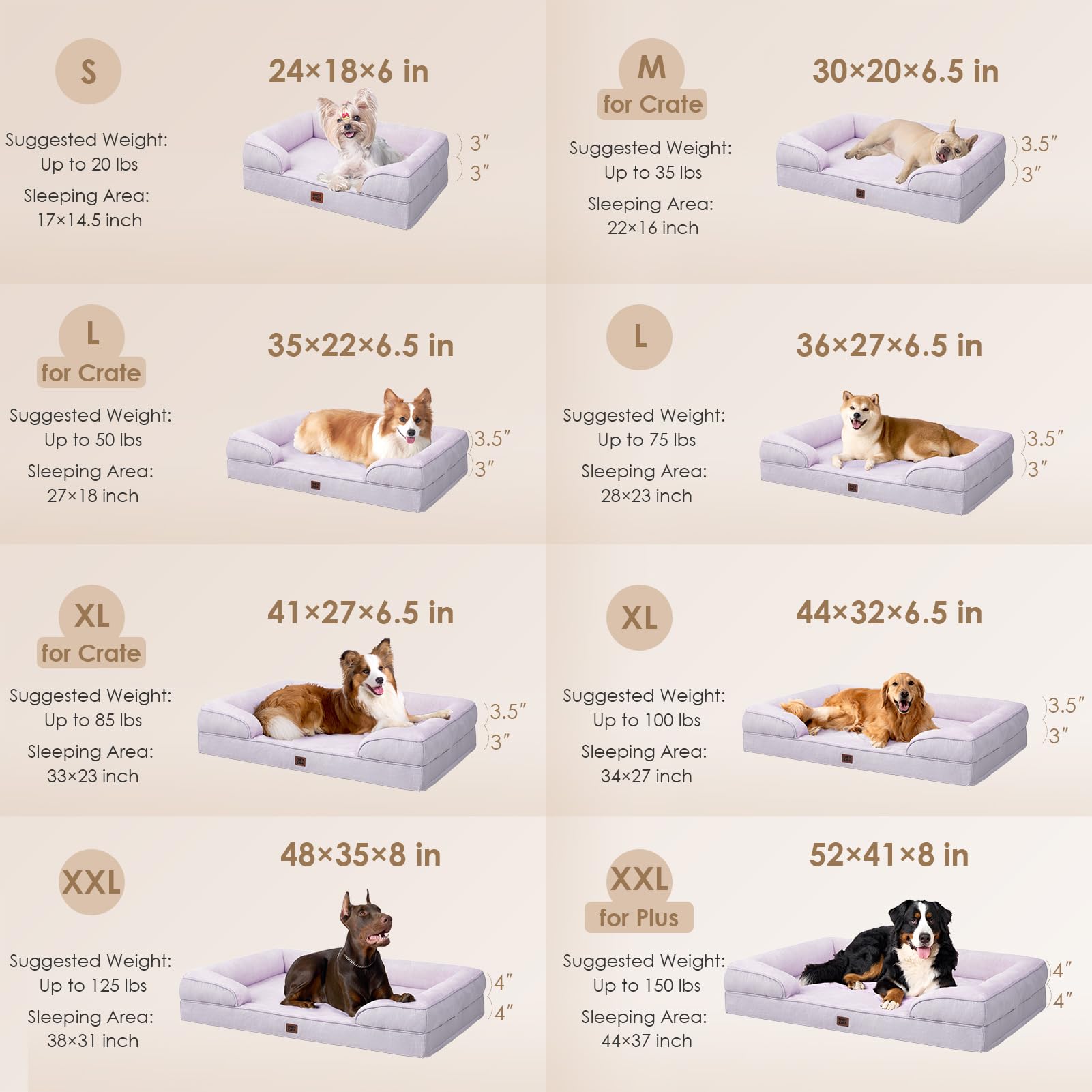 EHEYCIGA dog bed waterproof cover keeps surface dry during play.
