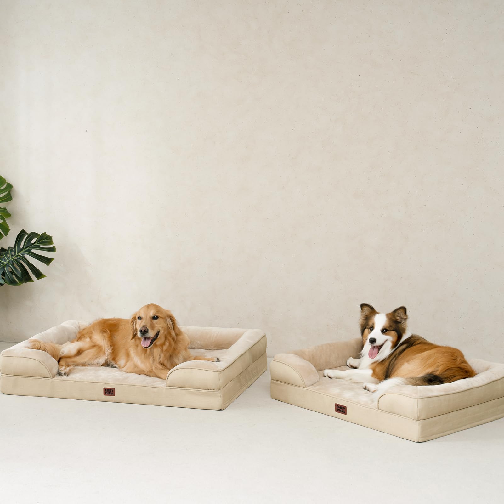 EHEYCIGA quick expansion after unpacking reveals full comfort and shape