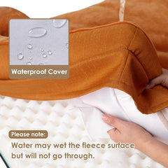 EHEYCIGA orthopedic dog bed XL memory foam with egg crate layer relieves pressure.