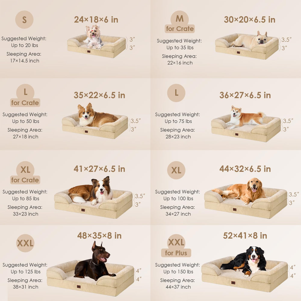 EHEYCIGA dog bed waterproof cover close-up showing dry surface for pets