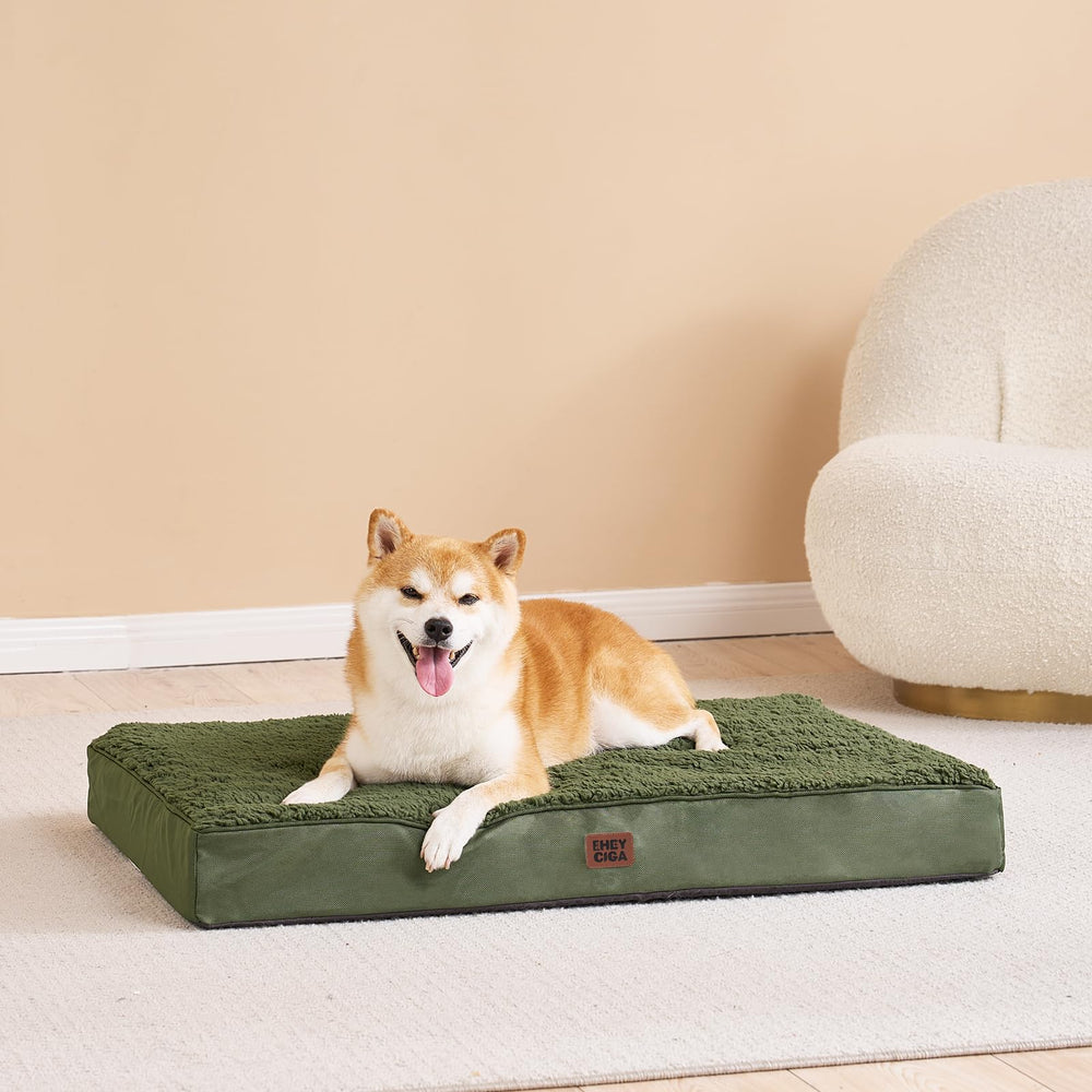 EHEYCIGA orthopedic dog bed XXL removable cover easy care.