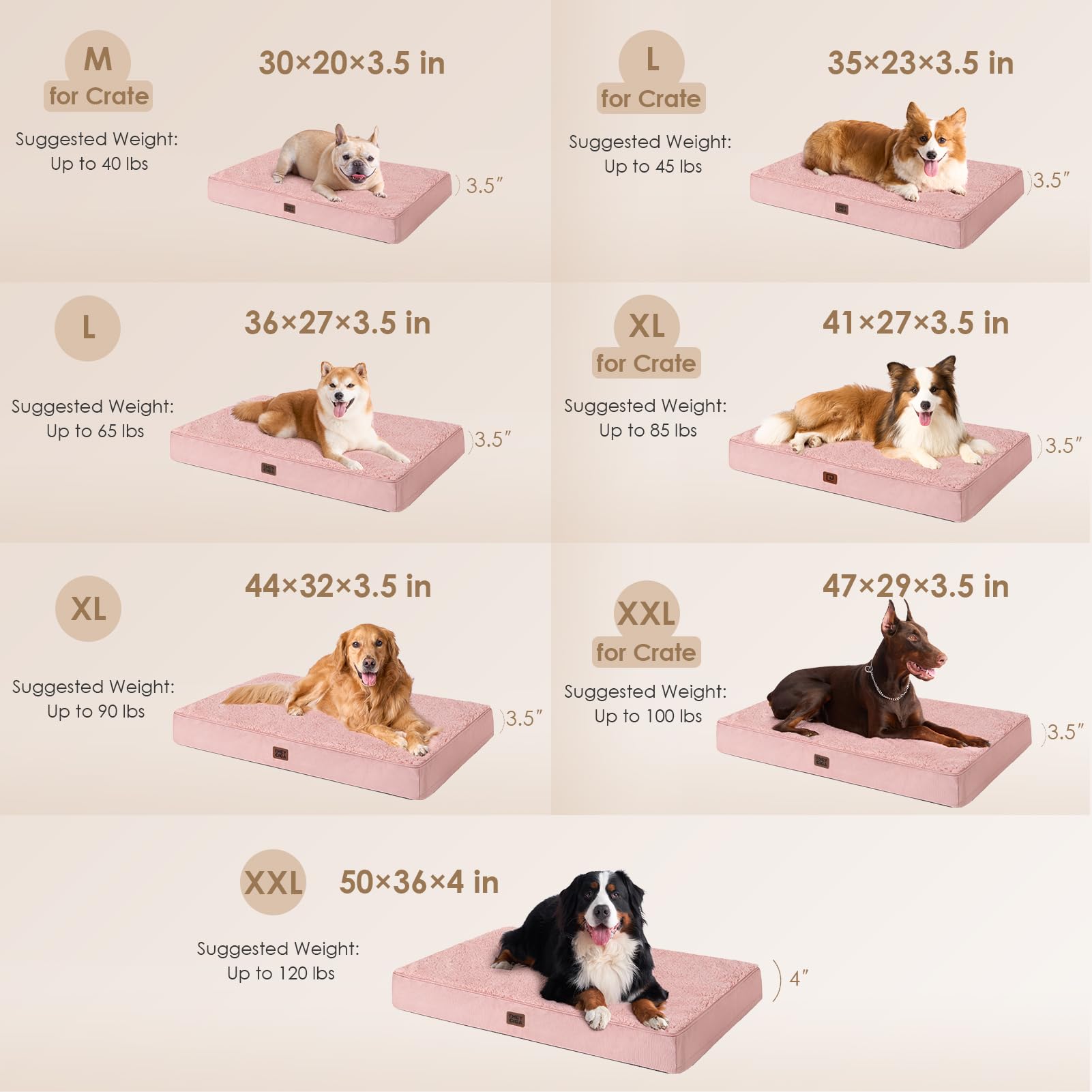 EHEYCIGA orthopedic XL bed plush sherpa top for soft, cozy naps