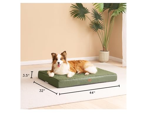 EHEYCIGA orthopedic XL bed care-friendly cover is machine washable for easy upkeep.