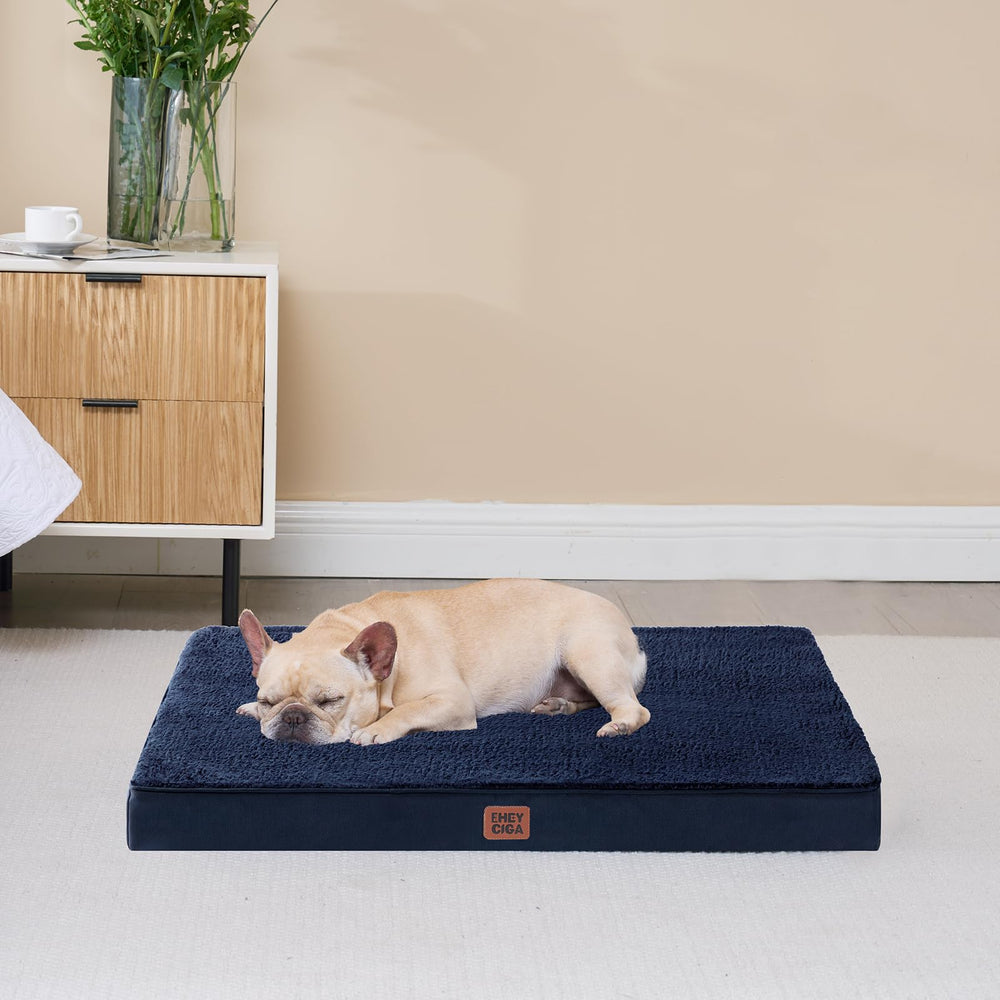 EHEYCIGA 3.5-inch high-density foam core provides sturdy support.