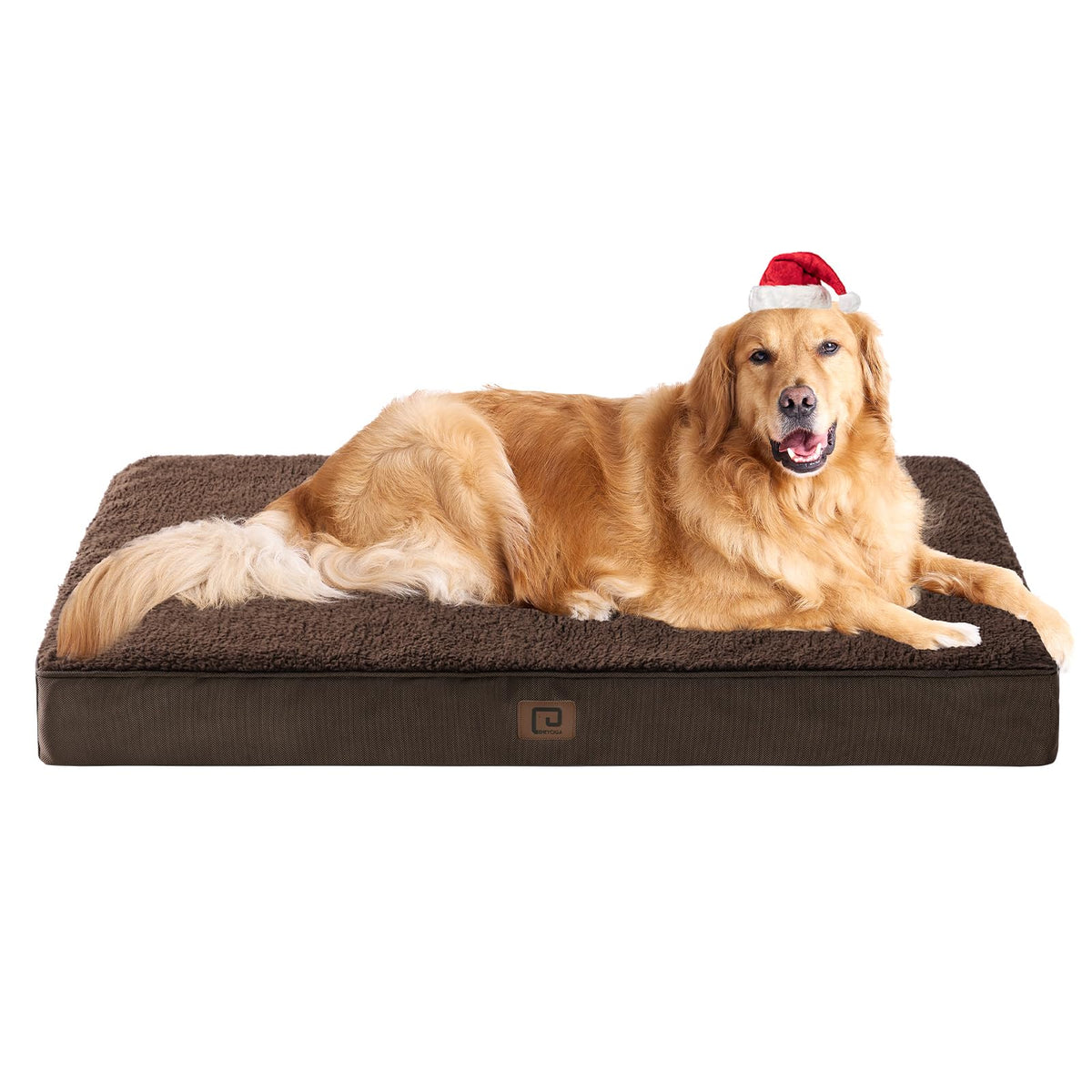 EHEYCIGA orthopedic xl dog bed foam top offers structured support for large dogs