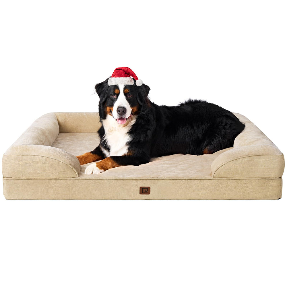 EHEYCIGA orthopedic XL dog bed with memory foam for steady joint support.