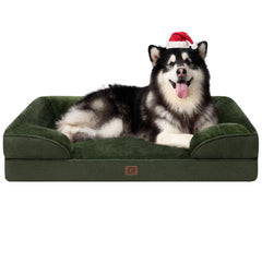 EHEYCIGA orthopedic XL dog bed memory foam cushions joints with even support