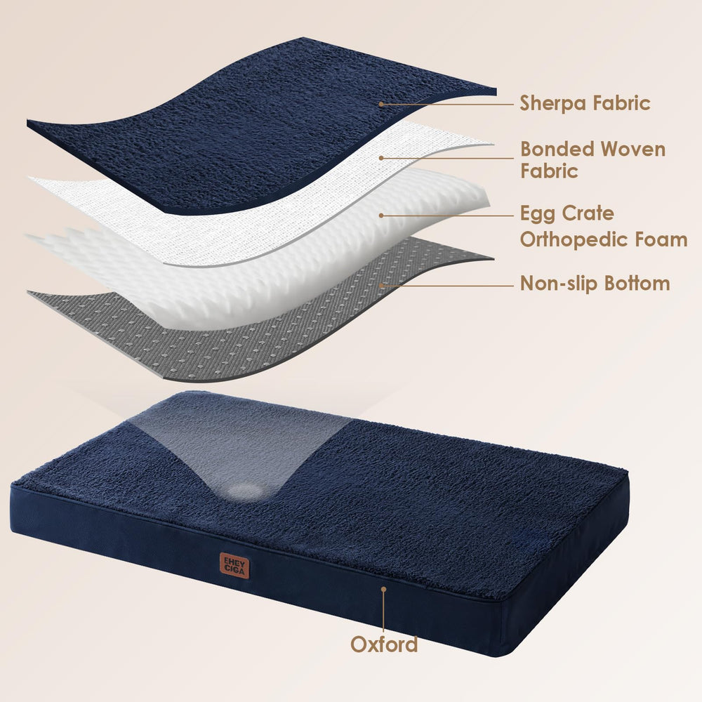EHEYCIGA plush sherpa top for cozy naps.