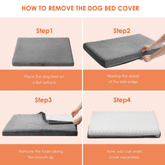 EHEYCIGA 3.5-inch high-density foam offers durable, lasting comfort.