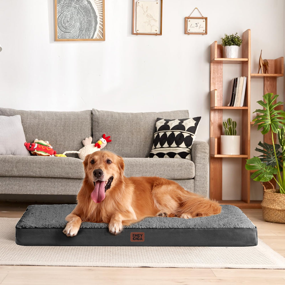 EHEYCIGA XXL bed designed for crates and kennels for versatile setup.
