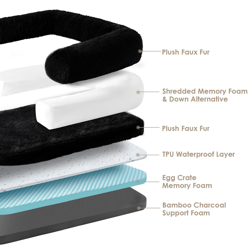EHEYCIGA non-slip bottom keeps the bed in place during naps.