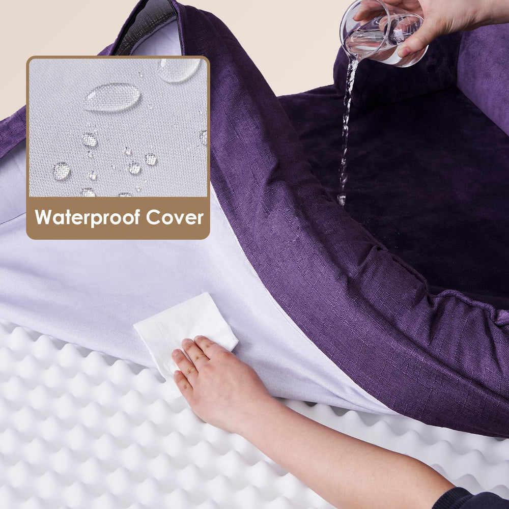 EHEYCIGA removable cover close-up shows easy machine washing convenience.
